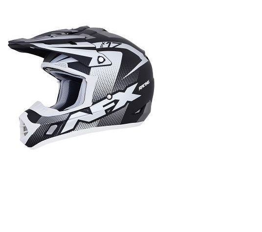 AFX FX-17 HOLESHOT OFFROAD HELMET FROST GRAY/BLACK/WHITE