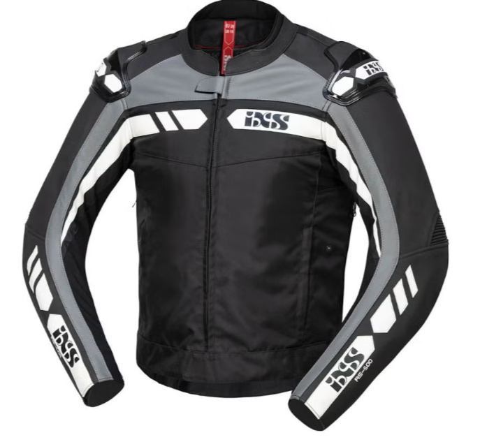 IXS RS-500 1.0 Leather/Textile Motorcycle Jacket