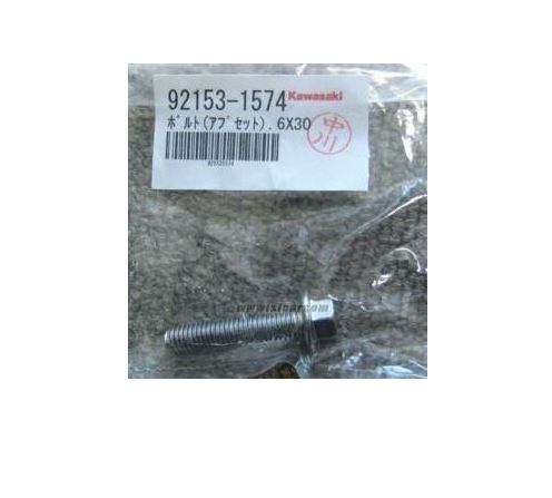 92153-1574 Vijak 6x30,Kawasaki,  dekl / poklopac motora